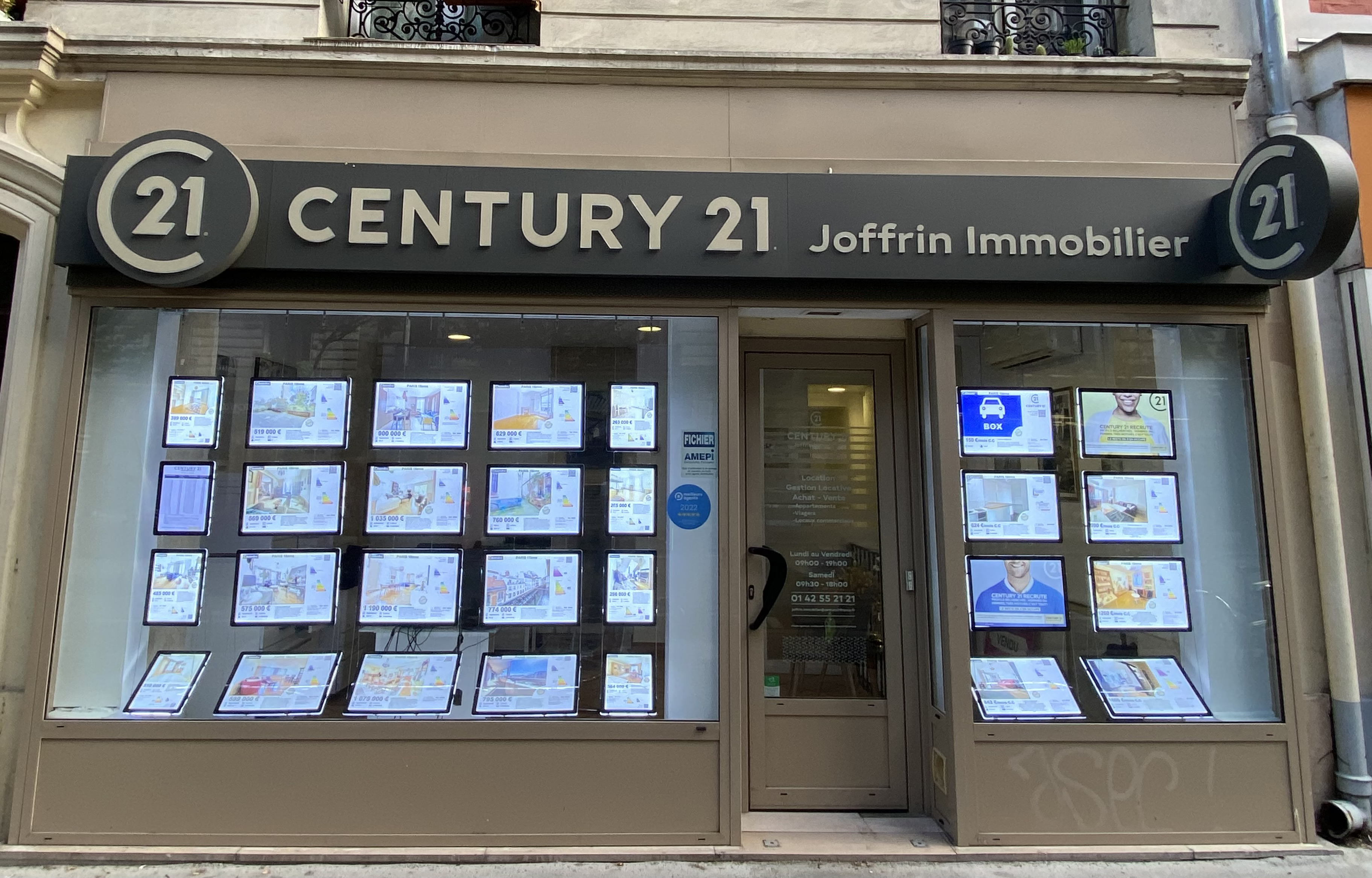 Agence immobilière CENTURY 21 Joffrin Immobilier, 75018 PARIS