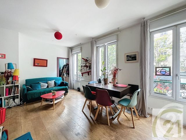 Appartement F3 à vendre - 3 pièces - 48.6 m2 - PARIS - 75018 - ILE-DE-FRANCE - Century 21 Joffrin Immobilier