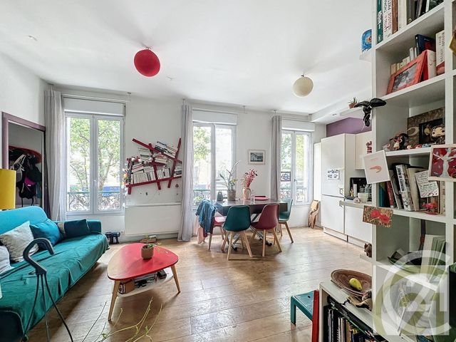 Appartement F3 à vendre - 3 pièces - 48.6 m2 - PARIS - 75018 - ILE-DE-FRANCE - Century 21 Joffrin Immobilier