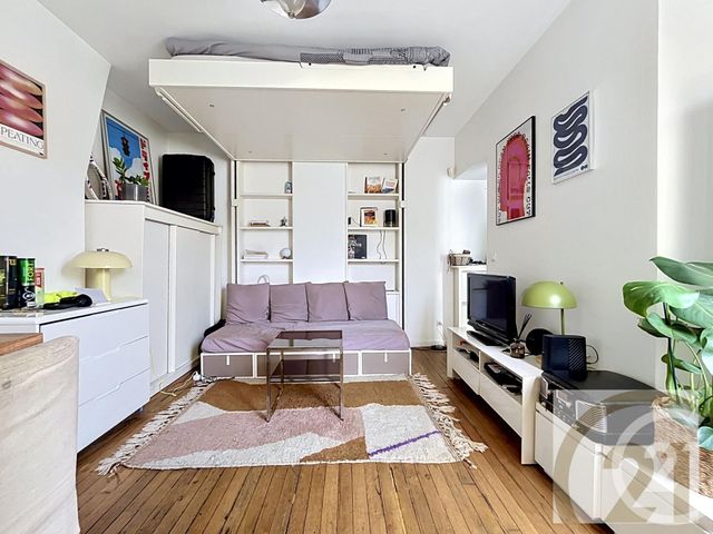 Appartement Studio à vendre - 1 pièce - 21.1 m2 - PARIS - 75018 - ILE-DE-FRANCE - Century 21 Joffrin Immobilier