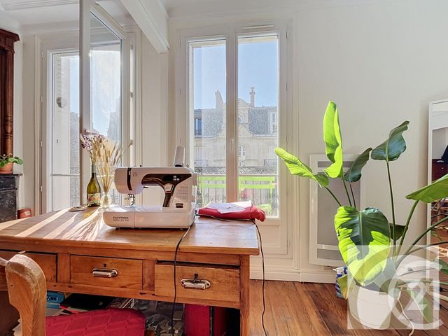 Appartement F2 à vendre - 2 pièces - 38.59 m2 - PARIS - 75018 - ILE-DE-FRANCE - Century 21 Joffrin Immobilier