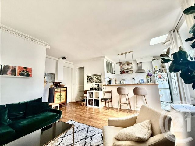 Appartement F2 à vendre - 2 pièces - 45.0 m2 - PARIS - 75018 - ILE-DE-FRANCE - Century 21 Joffrin Immobilier