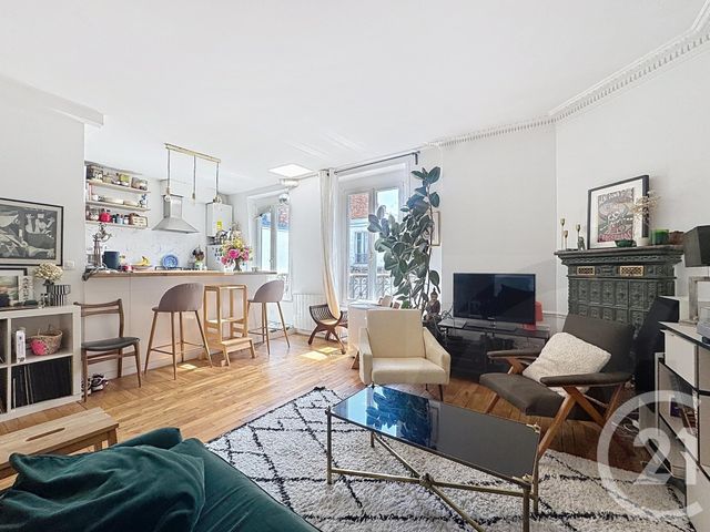 Appartement F2 à vendre - 2 pièces - 45.0 m2 - PARIS - 75018 - ILE-DE-FRANCE - Century 21 Joffrin Immobilier